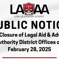 Public Notice - Early Closure of LAAA District Offices