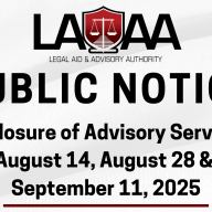 Public Notice - Early Closure of Advisory Services (Aug. & Sep. 2025)
